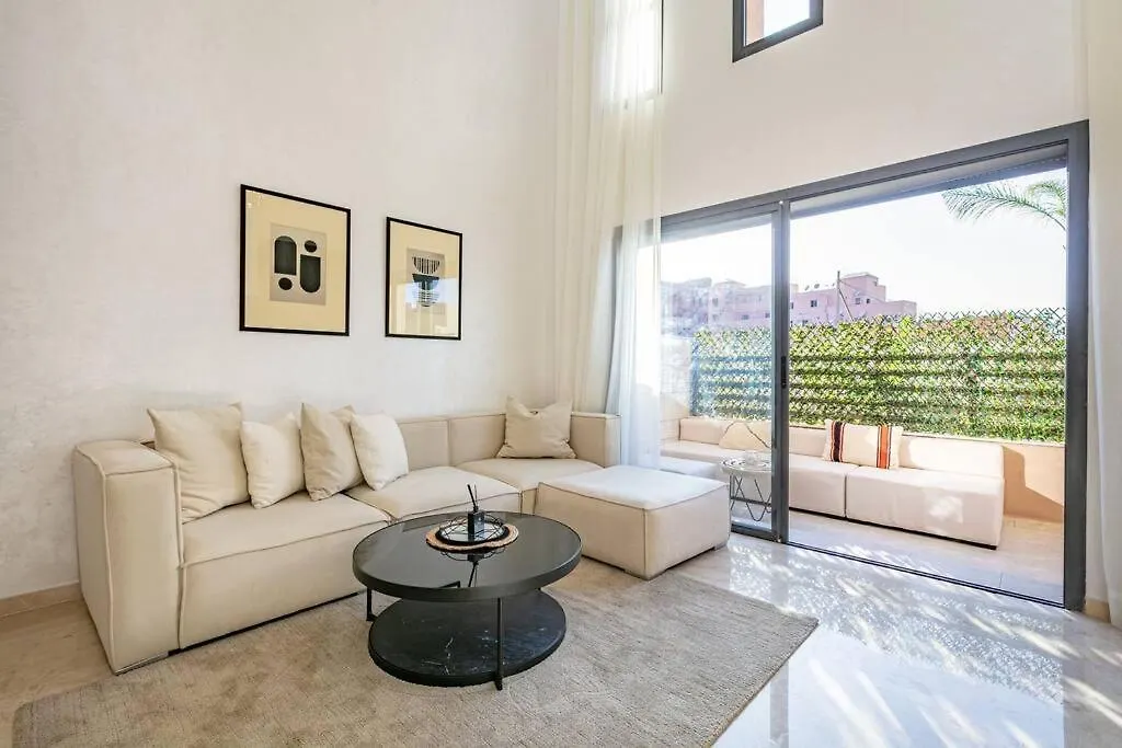 Duplex Design, Terrasse Residence Menara Garden Marakéš